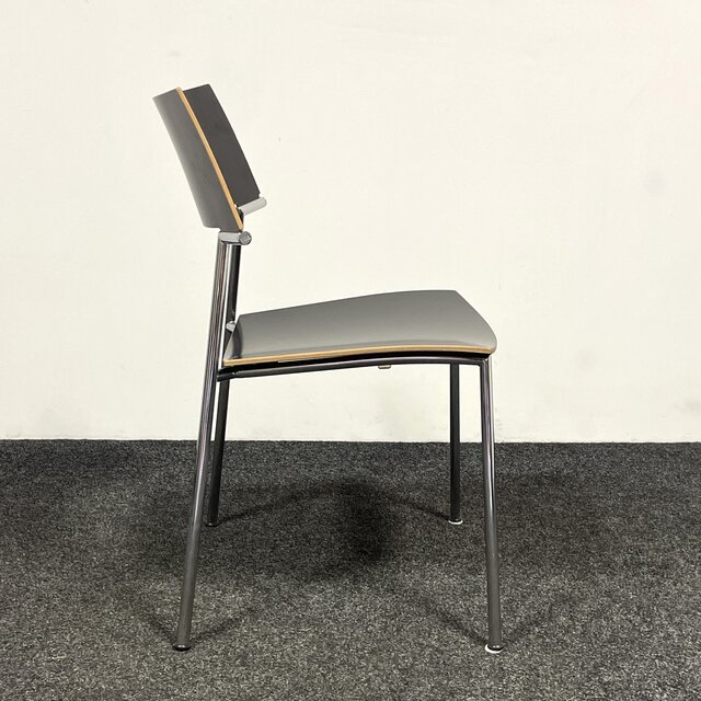 Van Der Sluis Quasi Stoel - Zwart Van Der Sluis Quasi Stoel - Zwart