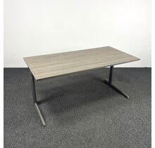 Ahrend 500 Knop Bureau - Antraciet onderstel | 160 x 80 cm