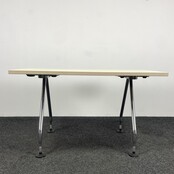Vitra Ad Hoc Tafel - 120 x 80 cm | Ahorn Blad
