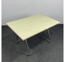 Vitra Ad Hoc Tafel - 120 x 80 cm | Ahorn Blad