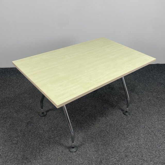 Vitra Ad Hoc Tafel - 120 x 80 cm | Ahorn Blad