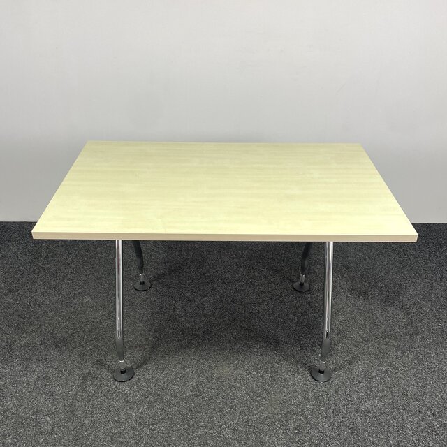 Vitra Ad Hoc Tafel - 120 x 80 cm | Ahorn Blad