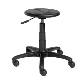 Werkkruk Standaard – Ronde Kunststof Zitting