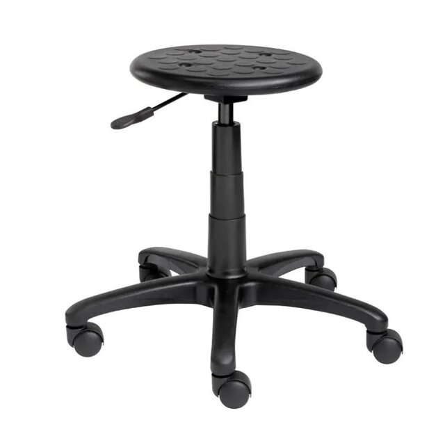 Werkkruk Standaard – Ronde Kunststof Zitting