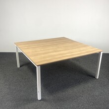 Vergadertafel met Havanna Blad | 160 x 160 cm (bxd)