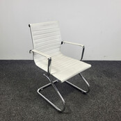 Design Vergaderstoel Marseille - Wit