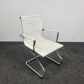 Design Vergaderstoel Marseille - Wit