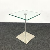 Glazen Bijzettafel - Lichte Schade | 40 x 40 cm