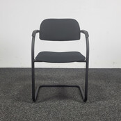 Lande Vergaderstoel Slede Zwart Lande Vergaderstoel Slede Zwart