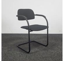 Lande Slede Vergaderstoel - Zwart