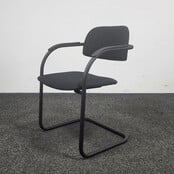 Lande Slede Vergaderstoel - Zwart