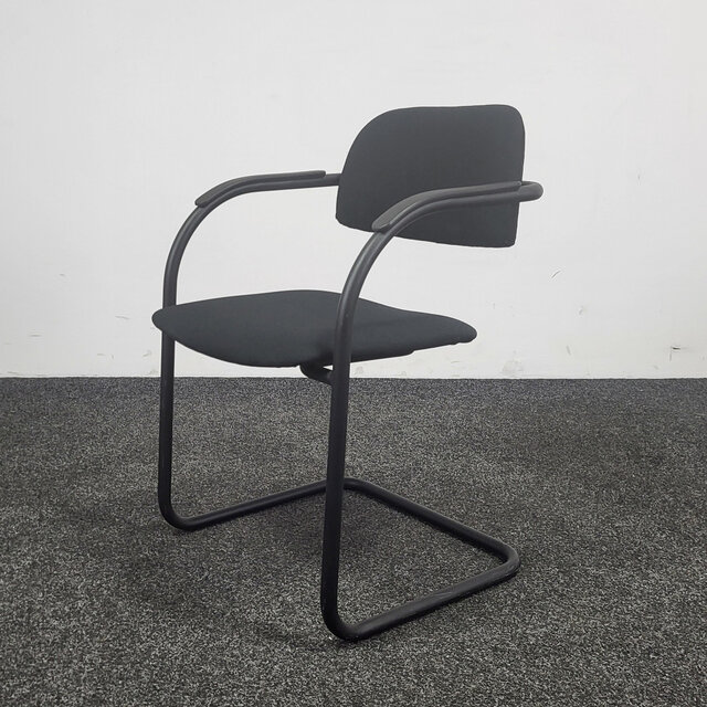 Lande Vergaderstoel Slede Zwart Lande Vergaderstoel Slede Zwart