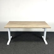 Zit Sta Bureau Ecoflex - Wit Frame Zit Sta Bureau Ecoflex - Wit Frame