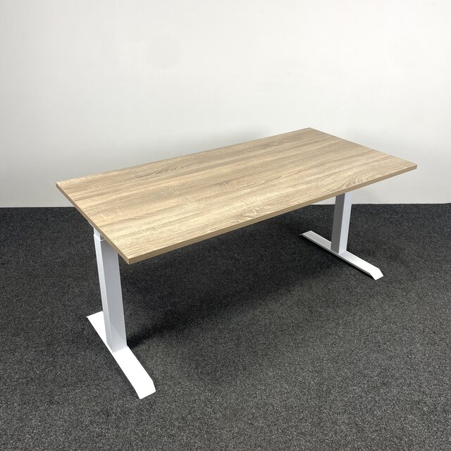 Zit Sta Bureau Ecoflex - Wit Frame Zit Sta Bureau Ecoflex - Wit Frame