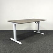 Zit Sta Bureau Ecoflex - Wit Frame Zit Sta Bureau Ecoflex - Wit Frame