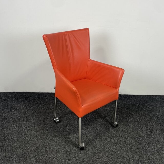 Vervoort Verrijdbare Stoel - Oranje/Rood