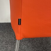 Vervoort Verrijdbare Stoel - Oranje/Rood