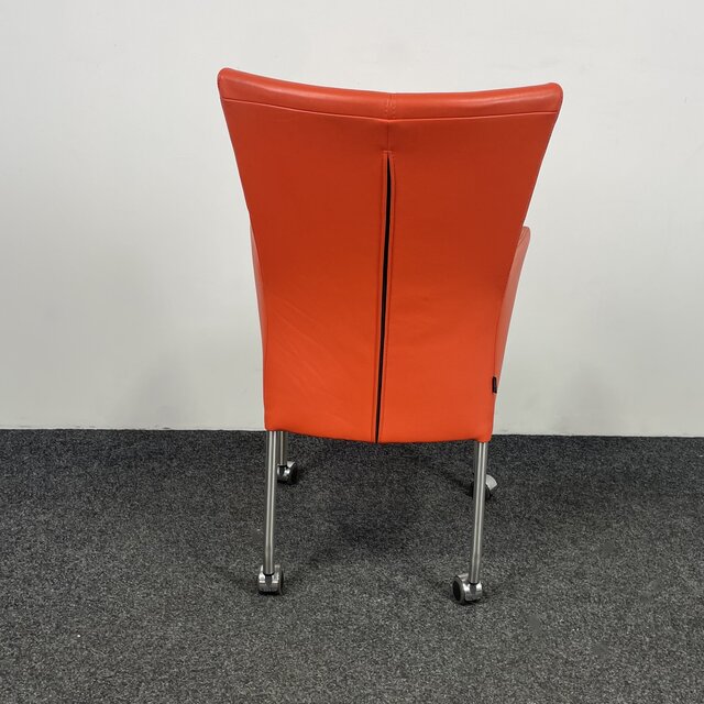 Vervoort Verrijdbare Stoel - Oranje/Rood