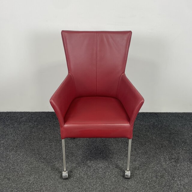 Vervoort Verrijdbare Stoel - Bordeauxrood