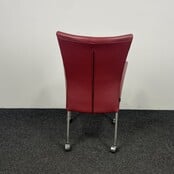 Vervoort Verrijdbare Stoel - Bordeauxrood