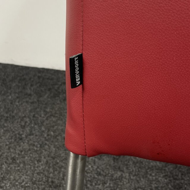 Vervoort Verrijdbare Stoel - Bordeauxrood