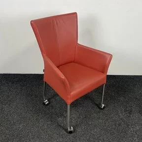 Vervoort Verrijdbare Stoel - Terracotta