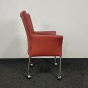 Vervoort Verrijdbare Stoel - Terracotta