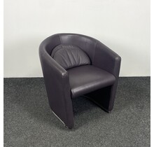 Leolux Fauteuil - Donkerpaars