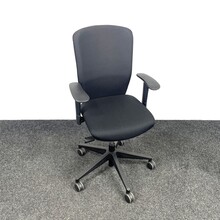 Zwarte Bureaustoel - Zwart Voetkruis