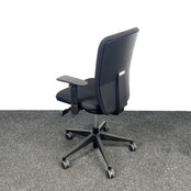 Zwarte Bureaustoel - Zwart Voetkruis