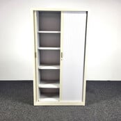 Archiefkast - Crème/ Wit | 180 x 100 x 40,5 cm