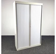 Emmein Archiefkast Grijs-Wit 195 x 120 x 45 cm