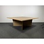 Lamers Kantoormeubelen Vintage Houten Tafel 75,5x190x190 (HxBxD) cm