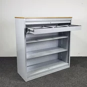 Archiefkast 145 x 120 x 46,5 cm Grijs