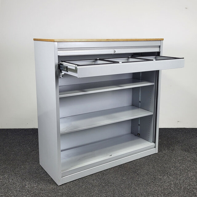 Archiefkast 145 x 120 x 46,5 cm Grijs