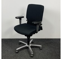 Refurbished Comforto 77 Bureaustoel Zwart