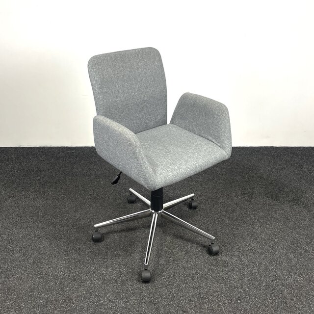 Bureaustoel Trento - Grijze Zitting