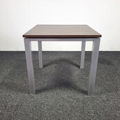 Vierkante Tafel - Donker Eiken Blad