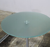 Ronde Glazen Bijzettafel - 80 cm Ronde Glazen Bijzettafel - 80 cm