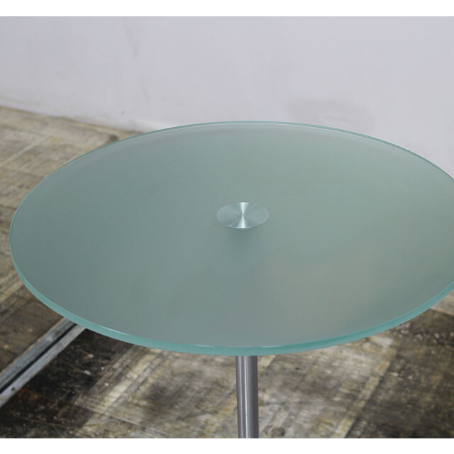 Ronde Glazen Bijzettafel - 80 cm Ronde Glazen Bijzettafel - 80 cm