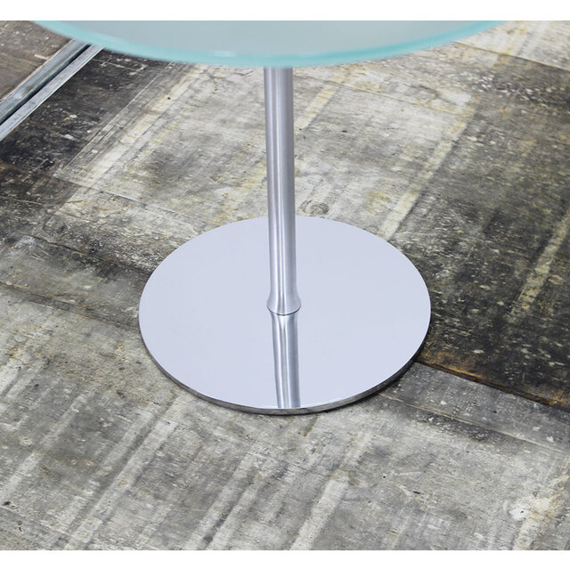 Ronde Glazen Bijzettafel - 80 cm Ronde Glazen Bijzettafel - 80 cm