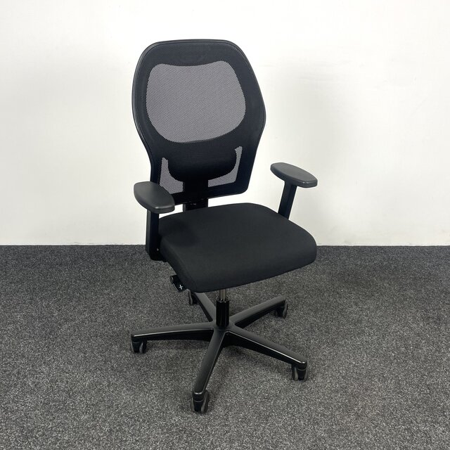 Ahrend 160 Bureaustoel Zwart | 2D Armleggers Ahrend 160 Bureaustoel Zwart | 2D Armleggers