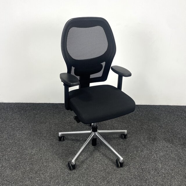 Ahrend 160 Bureaustoel Zwart | 4D Armleggers Ahrend 160 Bureaustoel Zwart | 4D Armleggers