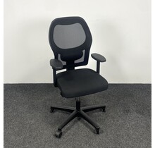 Ahrend 160 Bureaustoel Zwart | 4D Armleggers