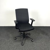 Bureaustoel Albec - Zwarte Stof