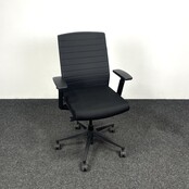 Gebruikte Bureaustoel Albec Zwarte Stof Gebruikte Bureaustoel Albec Zwarte Stof
