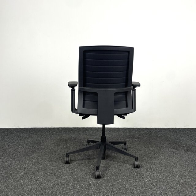 Gebruikte Bureaustoel Albec Zwarte Stof Gebruikte Bureaustoel Albec Zwarte Stof