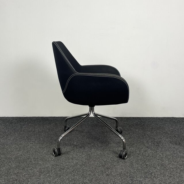 Profim 10H Vergaderstoel - Zwarte Zitting