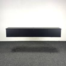 Zwevend Tv-Meubel - Zwart