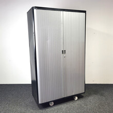 Gispen Archiefkast Zwart-Grijs | 194  x 120 x 52 cm